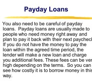 Tips on Using Payday Loans Responsibly