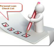 Your Personal Loan Check-list!